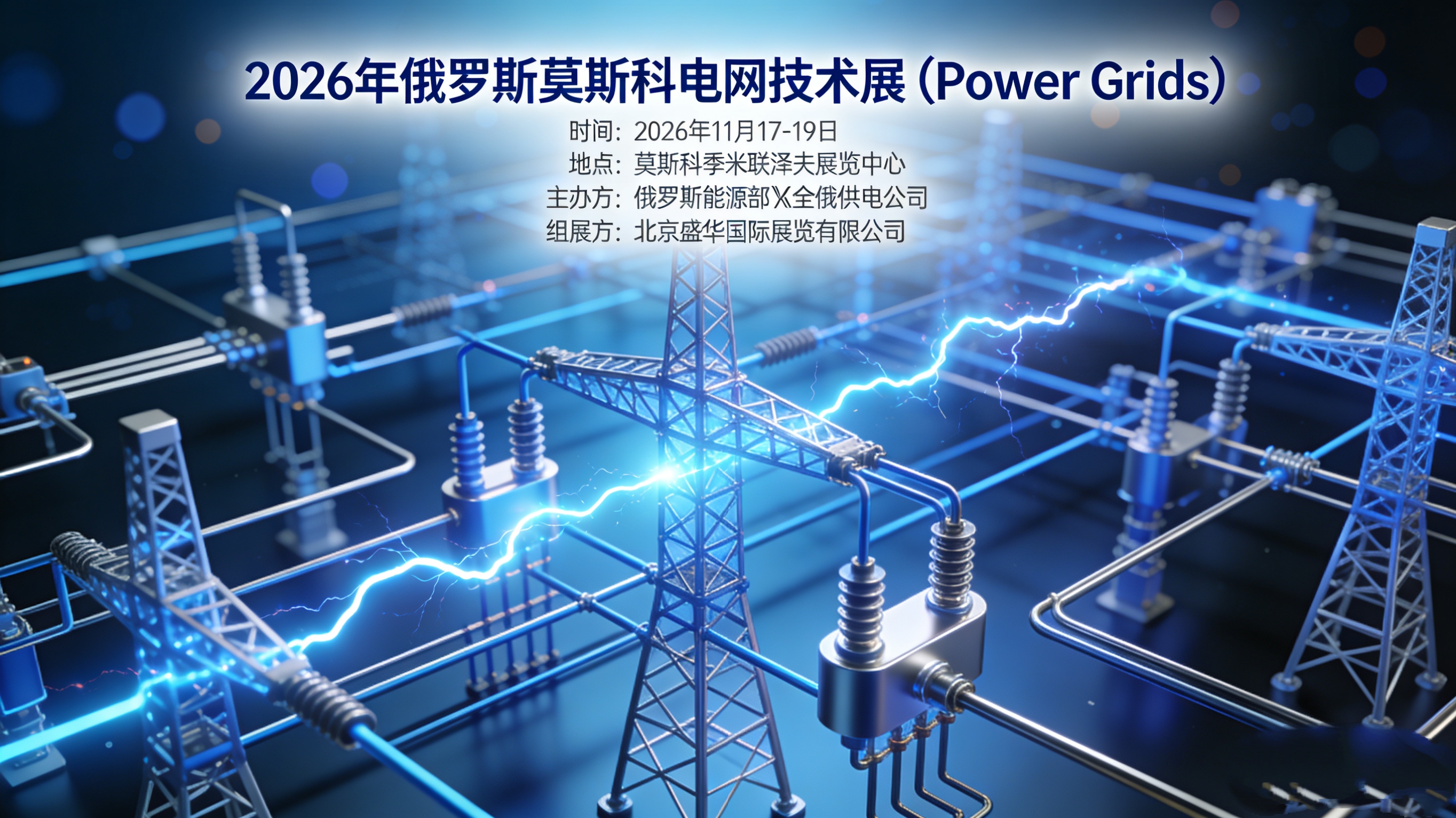 2026年俄罗斯莫斯科电力展｜电网技术展（Power Grids）—— 引领全球电网变革，掘金东欧能源市场